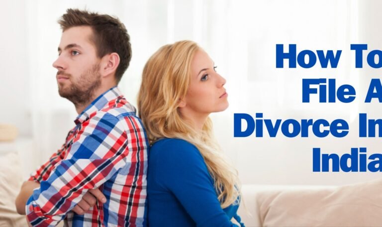How To File A Divorce