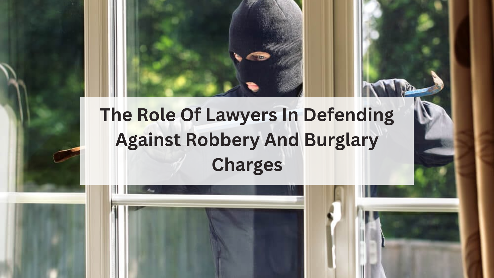 Robbery And Burglary