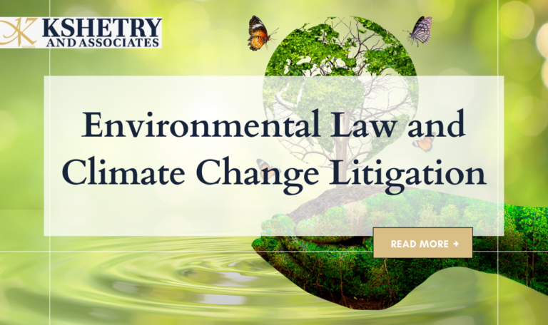 Environmental Law and Climate Change Litigation