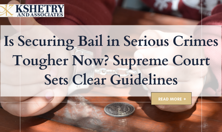 Securing Bail in Serious Crimes